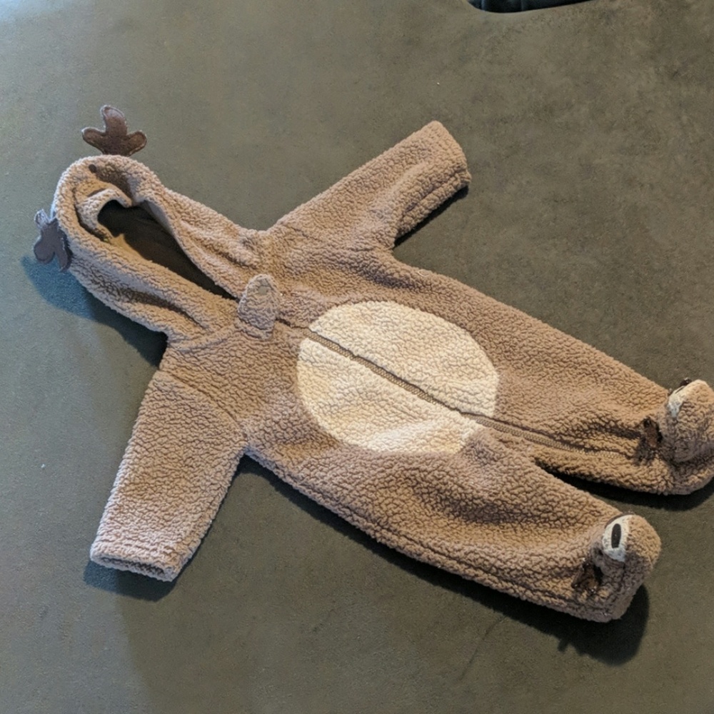 Carter's newborn reindeer sleeper